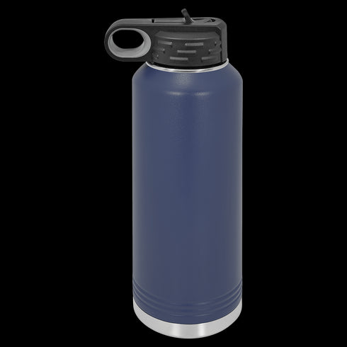 Laser Engraved Knitting Pattern 40 Oz Water Bottle